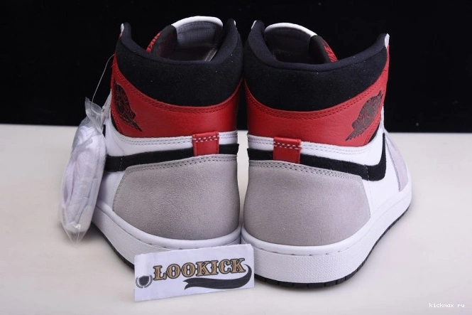 Rep MAX 1 Light Jordan High 555088-126 Air Grey Smoke OG 0813